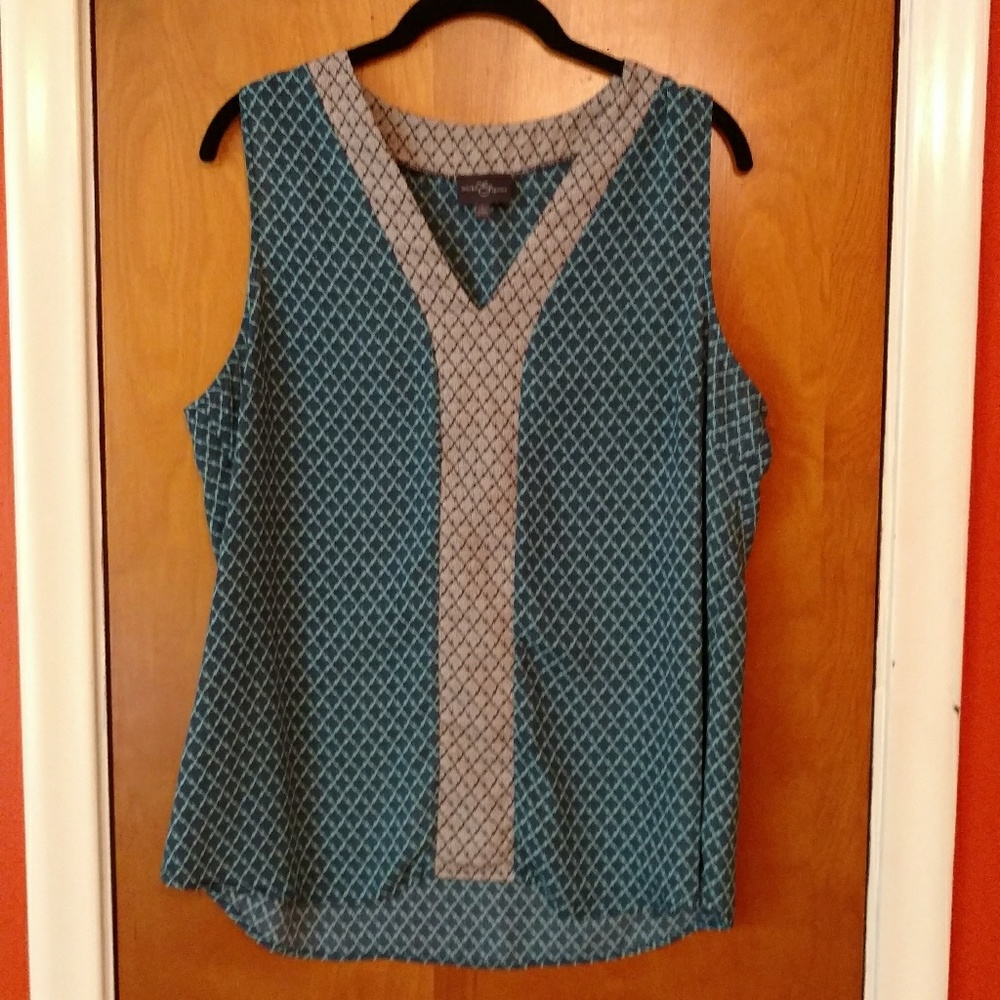 Stitch Fix Market & Spruce Jetson blouse, EUC, L